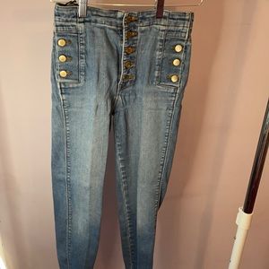 JBrand button jeans💙